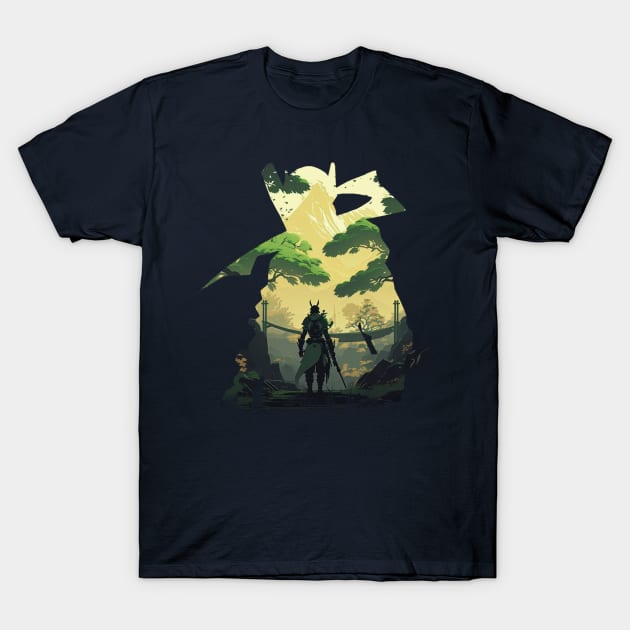 Shimada Ronin T-Shirt by aldellx